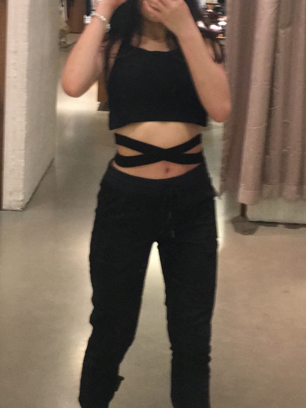 Aritzia Black Cayenne Knit Women's Top